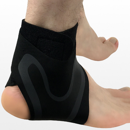 Ankle Support Brace with Adjustable Crisscross Compression Straps, Breathable Neoprene Ankle Wrap in Sizes S to XL