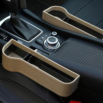 Car Seat Gap Filler Organizer with Cup Holder and Phone Pocket, Left, Right or 2 Pack Pair, 4 Colour Options