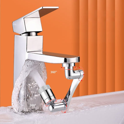 360 Rotatable Faucet Sprayer, 2-Mode Swivel Tap Attachment with 4-Layer Filter, Fits 99% of Kitchen and Bath Taps