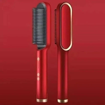 Heated Comb Hair Straightener, Hair Styling Tools for Straight or Curly Styles – image 9