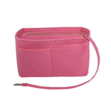 Tote Bag Organizer Insert with Structured Compartments, 4 Sizes S to XL, 10 Colors, Soft Purse Divider for Handbags and Shoulder Bags