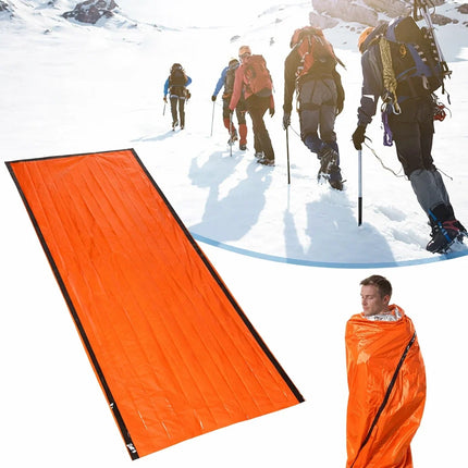 Emergency Sleeping Bag with Thermal Insulation | Lightweight Survival Gear for Cold Weather