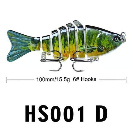 Fishing Lures, Lifelike Fishing Bait with 3D Eyes – image 5