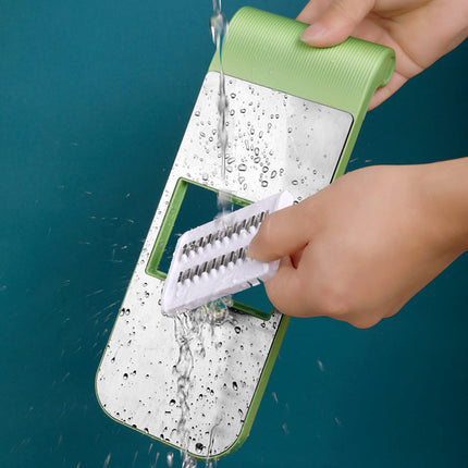 Vegetable Grater Tool with Safety Hand Guard | Stainless Steel for Effortless Slicing