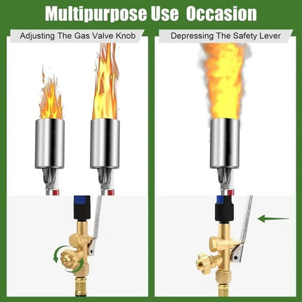 Propane Torch Weed Burner, Heavy Duty Blow Torch for Ice and Snow – image 5