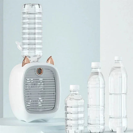 Portable Air Conditioner Fan with Adjustable Speed & Oscillation | Compact Cooling Solution for Home and Office