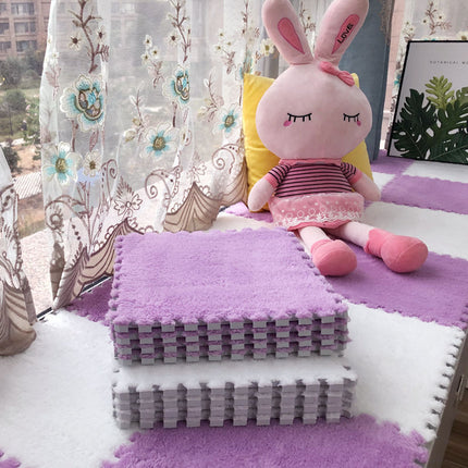 Plush Puzzle Tiles Set for Kids with Non-Toxic Foam | Safe & Soft Play Mat