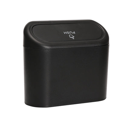 Car Trash Bin with Removable Lid for Wrappers, Tissues and Receipts, 4 Colour Options, for Road Trips