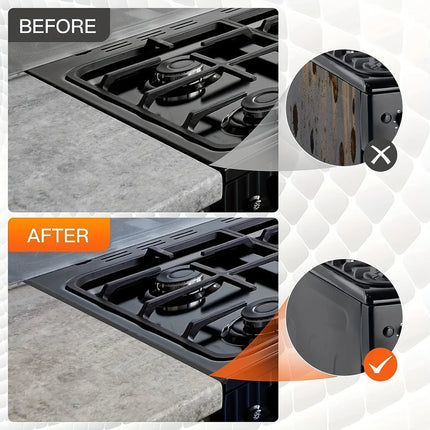 Stove Gap Cover with Easy-Clean Design | Flexible Silicone for Mess-Free Cooking