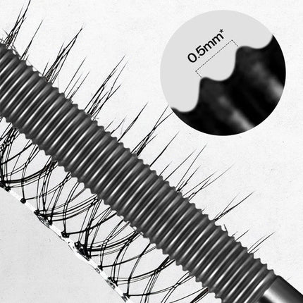 3D Curling Metal Mascara with Waterproof Long-Lasting Formula | Fiber-Rich Lash Enhancer for Voluminous Definition 4