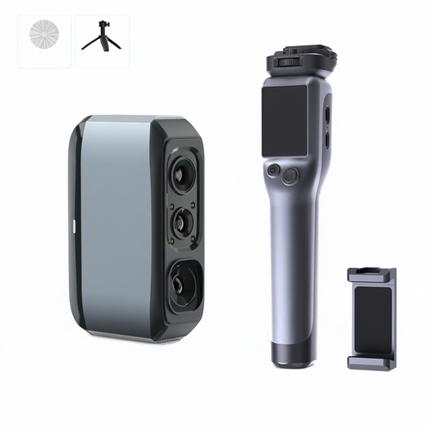 High-Accuracy 3D Scanner with AI Visual Tracking | Portable Desktop Model for Precision Object Capture