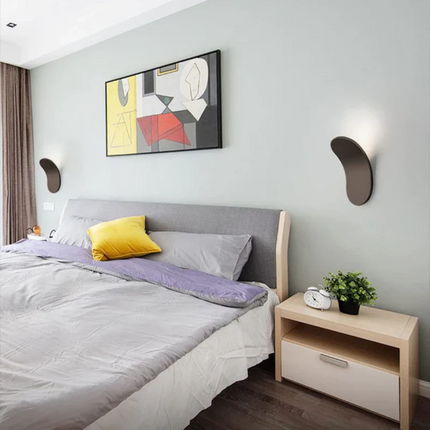 Modern Nordic Wall Lamp with Soft LED Lighting | Stylish Metal Fixture for Home Ambiance