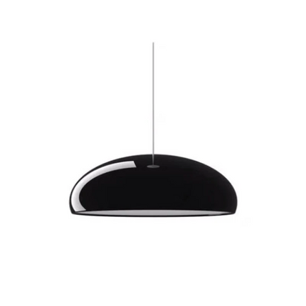 Italian Modern Pendant Light with Aluminium Dome | Soft LED Illumination for Contemporary Spaces
