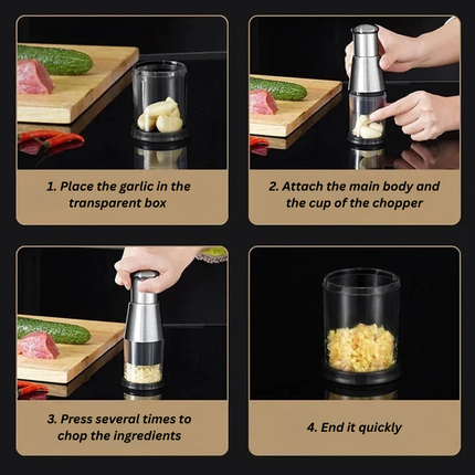 Vegetable Chopper, Garlic Mincer Kitchen Tool – image 5
