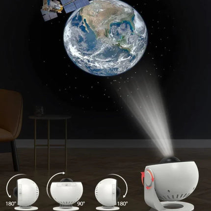 Galaxy Projector with Adjustable Brightness & Starry Sky Display | Home Ambiance for Relaxation and Entertainment