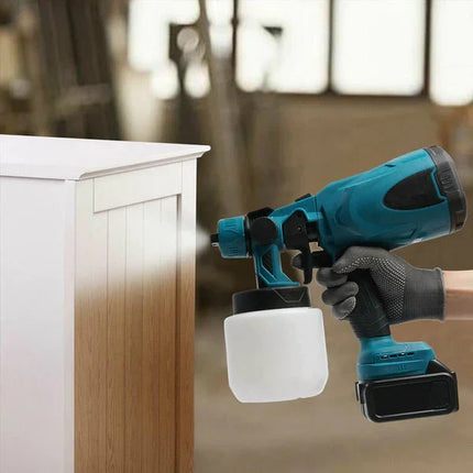 High-Pressure Paint Spray Gun with Adjustable Nozzle | Ergonomic Design for Smooth Finishes