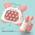 Pink rabbit
