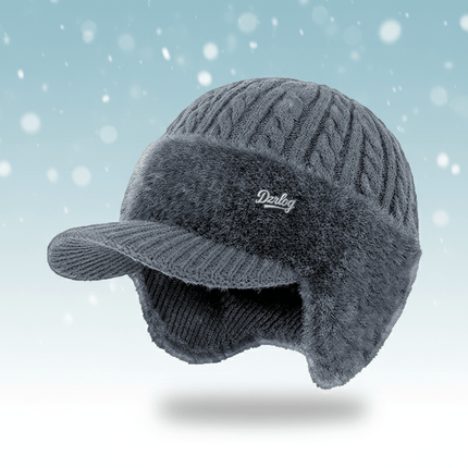 Winter Trapper Hat with Ear Protection & Windproof Design | Cozy Fur Lined Cap for Outdoor Warmth