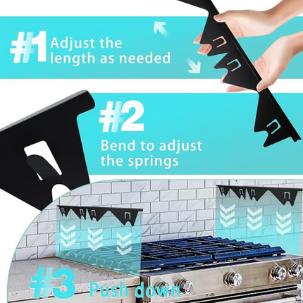 Adjustable Stove Gap Covers, Gap Stopper – image 4