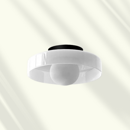 Modern LED Ceiling Light with Glass Design | Energy-Efficient Illumination for Living Room and Office