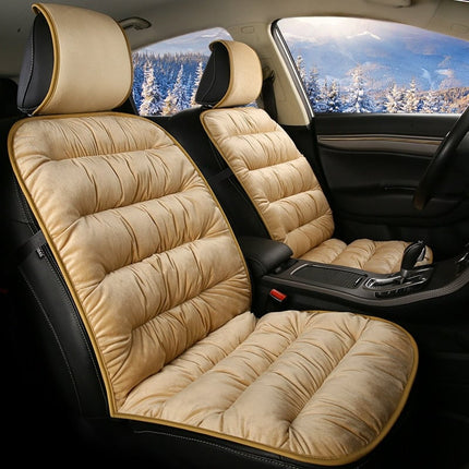 Car Seat Cushion, Short Plush Car Seat Protector – image 10