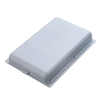 Under Desk Drawer Organizer in White and Gray, Small and Large Sizes, Self Adhesive Pull Out Hidden Storage Tray