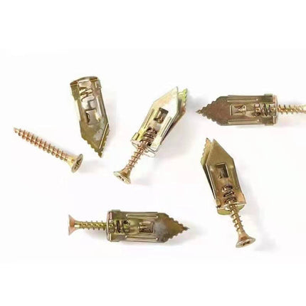Self-Drilling Wall Anchors - 50 Pack, Heavy-Duty Drywall & Plaster