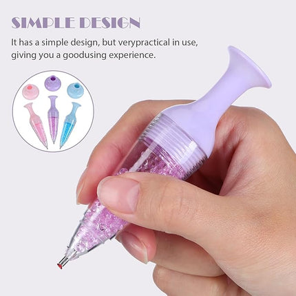 Diamond Art Pen with Flower Pot Design, Diamond Painting Tools and Accessories – image 4