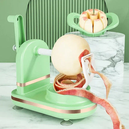 Vegetable Peeler with Ergonomic Grip, Comfortable Hand Peeler for Fruit and Vegetable Prep, Dark Green or Light Green