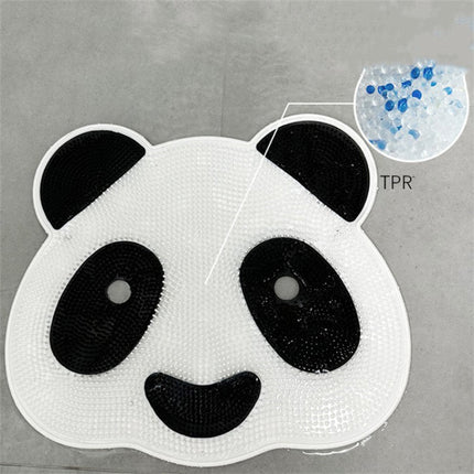 Non-Slip Bathroom Mat with Panda Pattern | Soft & Absorbent for Comfort and Safety