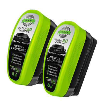 Car Window Oil Film Remover with Hydrophobic Coating, Streak Free Glass Cleaner for Windshields and Mirrors