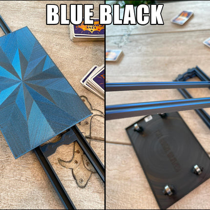 Card Slider for Card Games, Playing Card Holder with Multi Color Rails