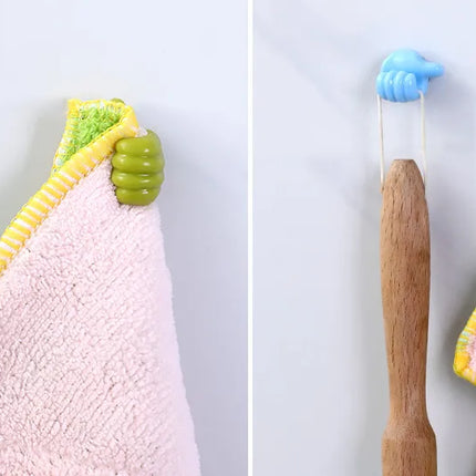 Cable Organizer Clips for Home & Office | Set of 10 Durable Holders for Tidy Spaces