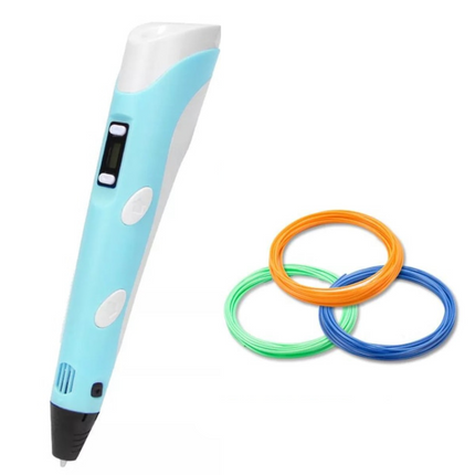Lightweight 3D Printing Pen with Adjustable Speed Control | Ergonomic Creative Tool for Precision Art and Crafting