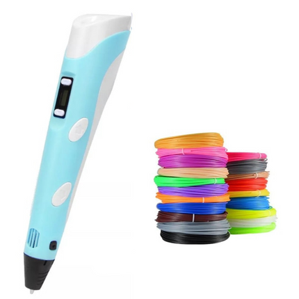 Lightweight 3D Printing Pen with Adjustable Speed Control | Ergonomic Creative Tool for Precision Art and Crafting