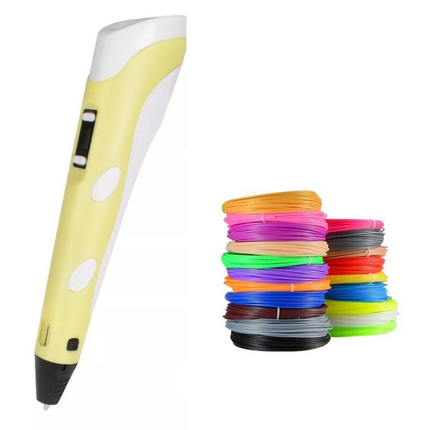 Lightweight 3D Printing Pen with Adjustable Speed Control | Ergonomic Creative Tool for Precision Art and Crafting