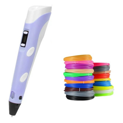 Lightweight 3D Printing Pen with Adjustable Speed Control | Ergonomic Creative Tool for Precision Art and Crafting