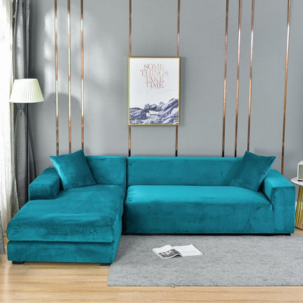 Stretchable Sofa Cover with Anti-Slip Design | Easy Fit for Furniture Protection
