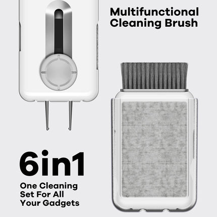 6-in-1 Headset Cleaning Brush with Ergonomic Design | Efficient Tool for Audio Gear Maintenance