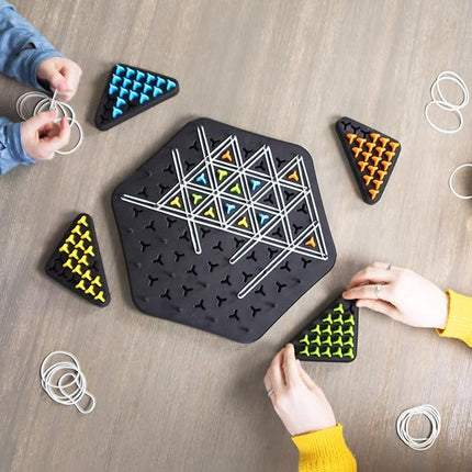Triangle Chess Game, Strategy Board Game for 2 to 4 Players