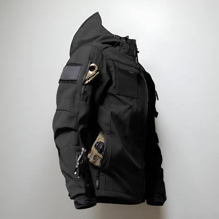 Men's Tactical Outdoor Jacket and Pants Set with Multi-Pocket Design | Rugged Support for Harsh Environments