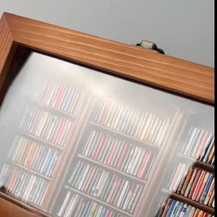 Miniature Bookshelf with About 200 Mini Books, Handmade Wooden Shelf Decor – image 5