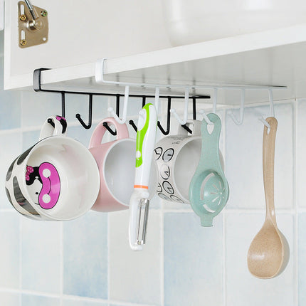 Under-Shelf Storage Hooks with Durable Metal Design | Maximize Space for Organization