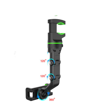Phone Holder for Car Rearview Mirror with Adjustable Clip | Secure & Convenient Access
