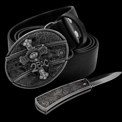 Self-Defense Belt with Hidden Knife Compartment | Discreet Protection Gear