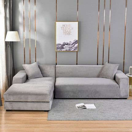 Stretchable Sofa Cover with Anti-Slip Design | Easy Fit for Furniture Protection