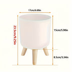 Ø17 cm × Height 23.5 cm / White