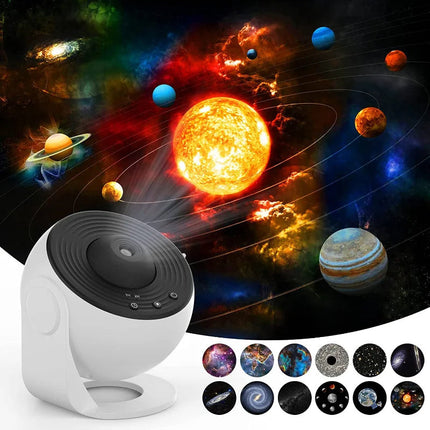 Galaxy Projector with Adjustable Brightness & Starry Sky Display | Home Ambiance for Relaxation and Entertainment