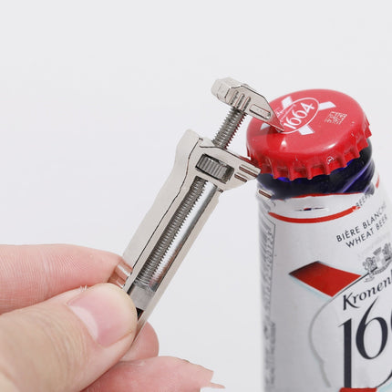 Mini Adjustable Wrench Keychain, Pocket Spanner Tool for Nuts and Bolts, Bike and Flat Pack Repairs