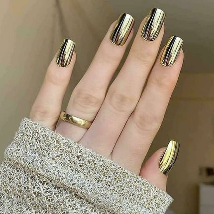 Metallic Nail Polish, Long Lasting Nail Color for Manicure